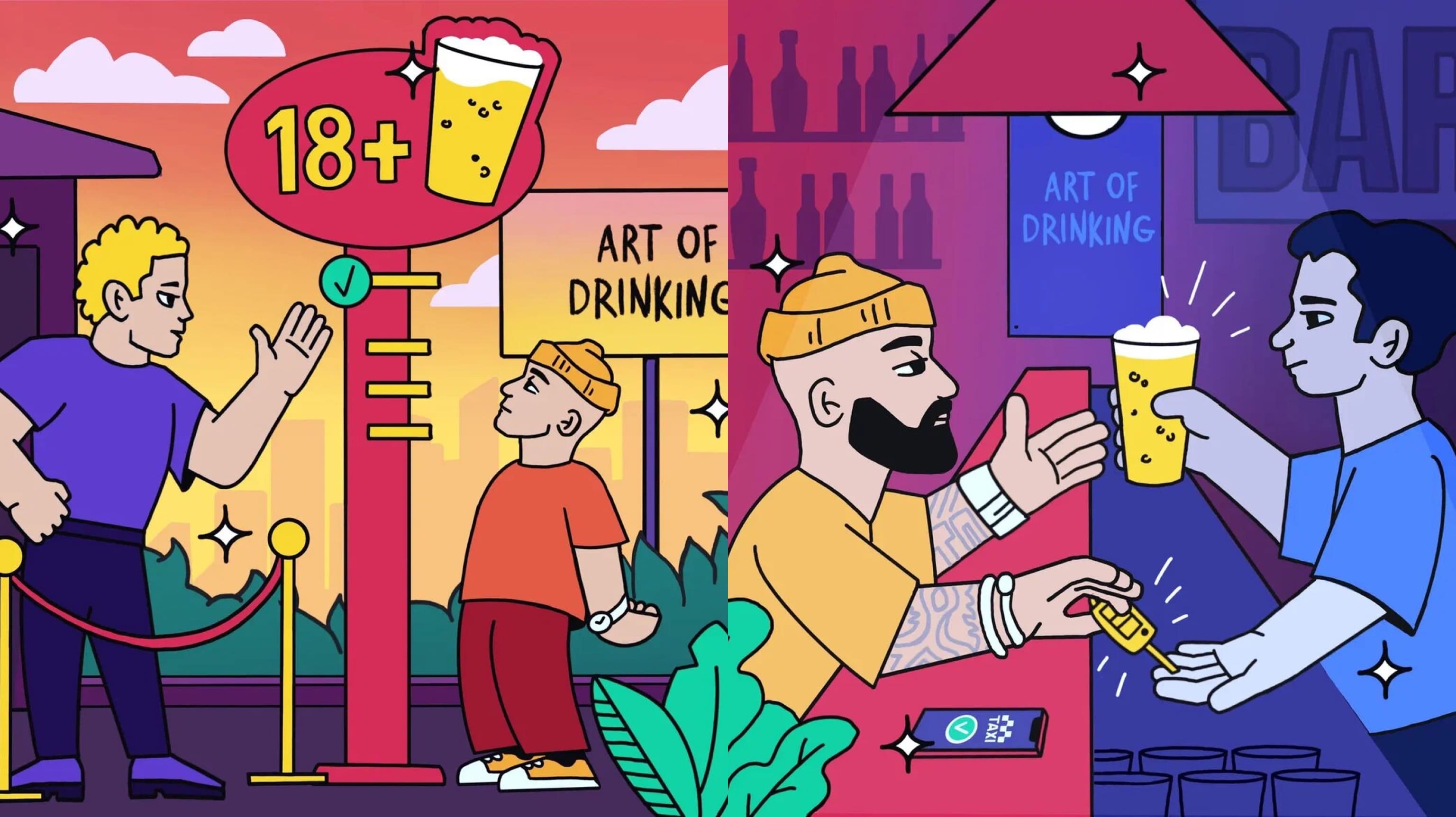 Компания ABInBevEfes поп арт художник АлександрТито проект ARTOFDRINKING деньпива пиво алкоголь GBRD