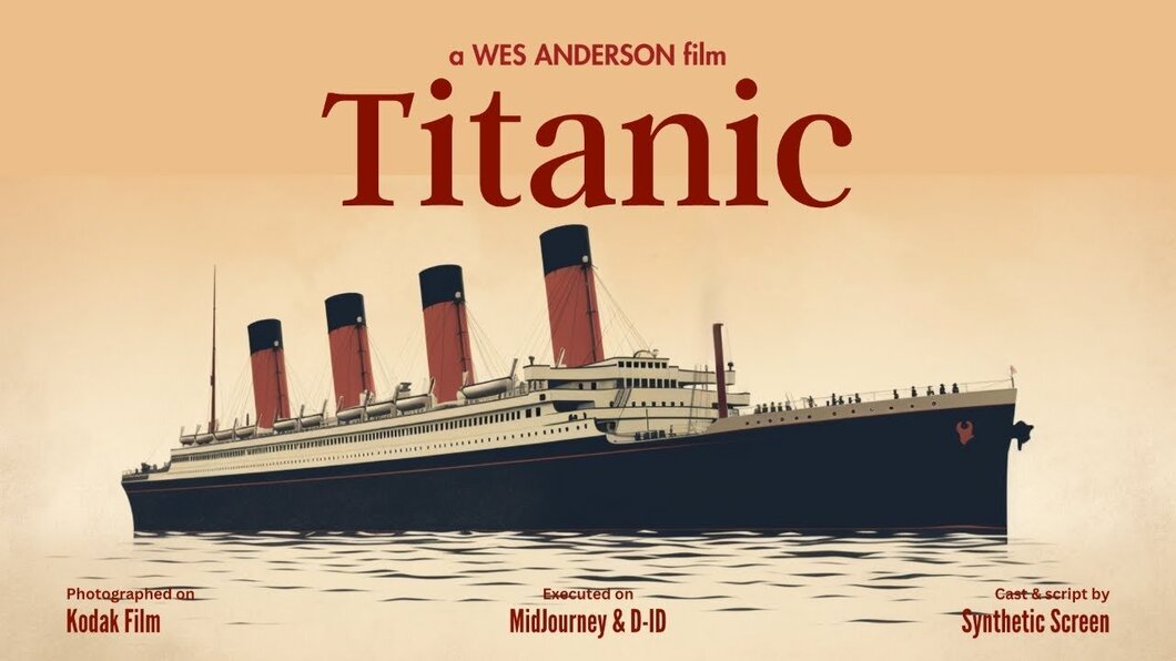 Взгляните на «Титаник» в духе Уэса Андерсона с Шаламе и Ронан в главных ролях