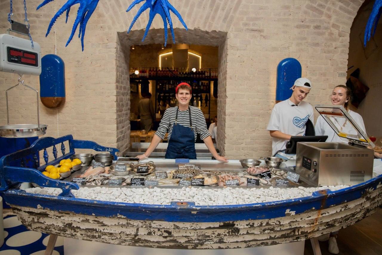 Москва еда ресторан кудасходить кухня рыбнаякухня рыбныйресторан Каспийка