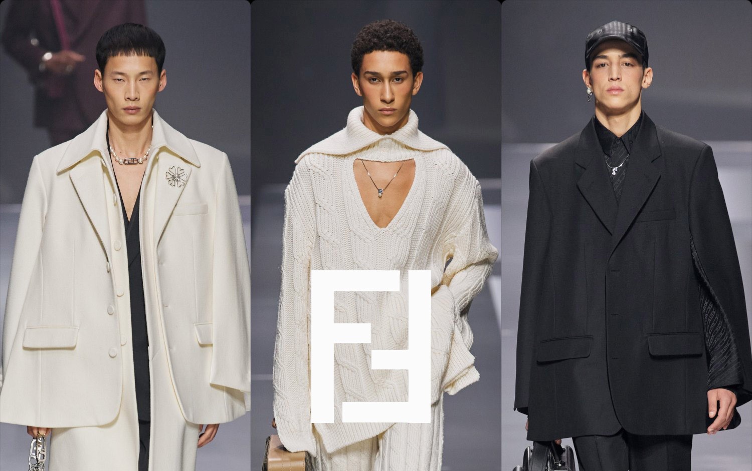 Fendi Men’s Fall мужская коллекция мода новости милан показ 