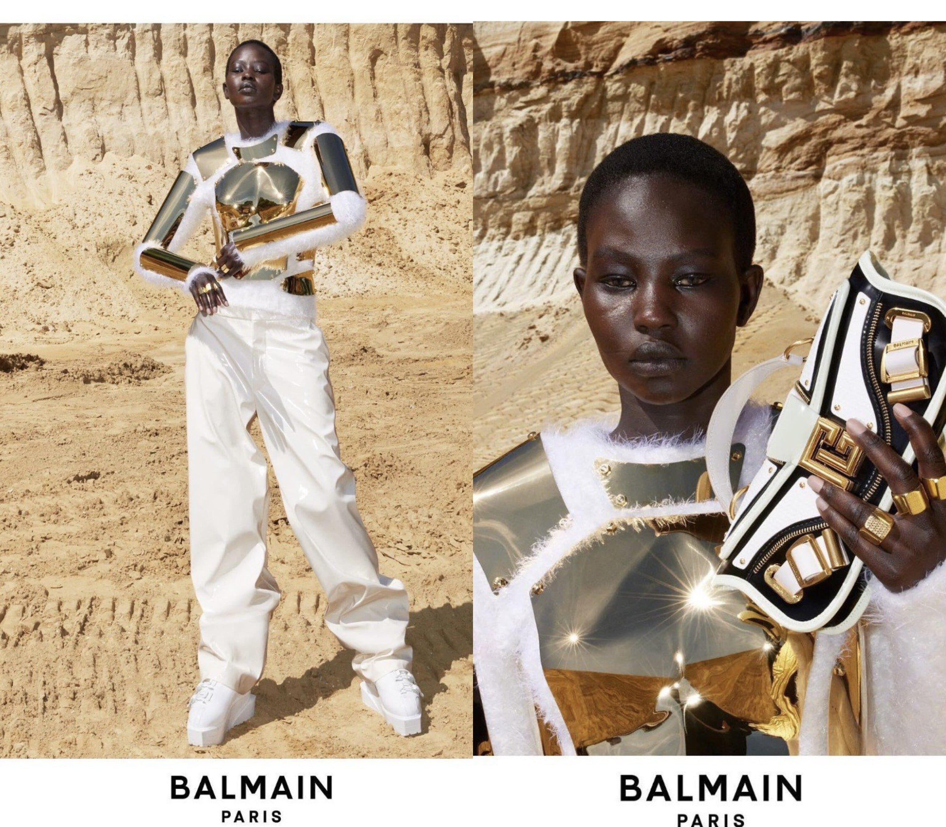 Balmain бренд коллекция кампейн рекламанаякампания одежда