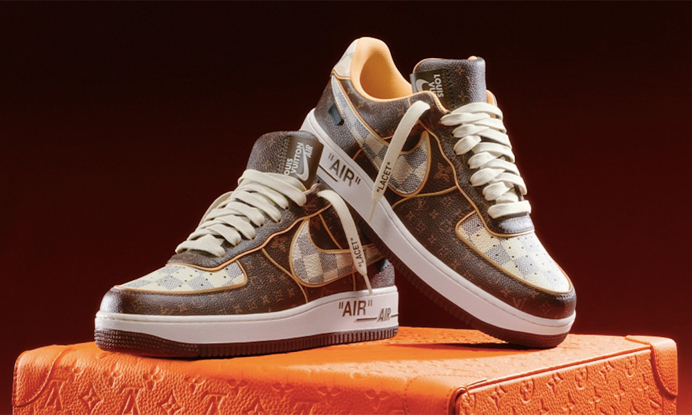Кроссовки Louis Vuitton и Nike Air Force 1 от Вирджила Абло будут выставлены на аукцион