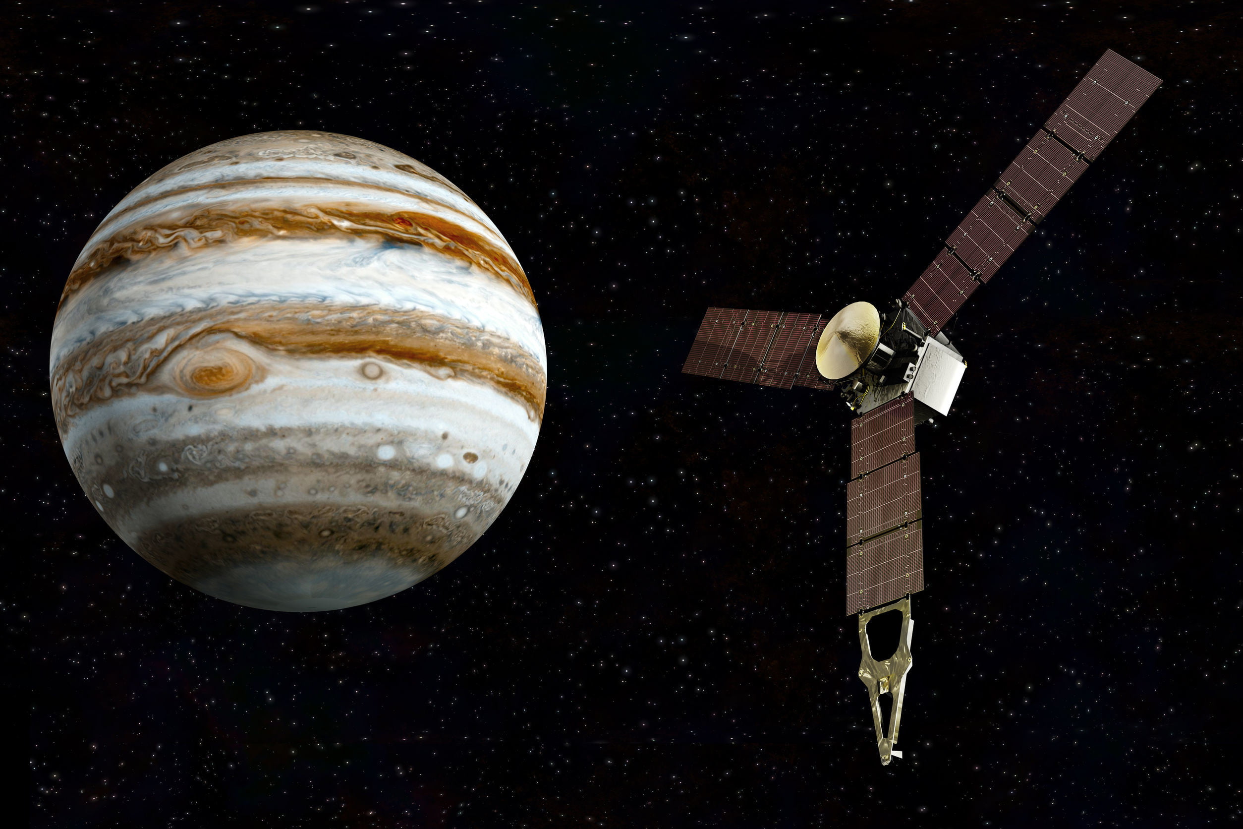 NASA звук спутник Юпитер планета космос