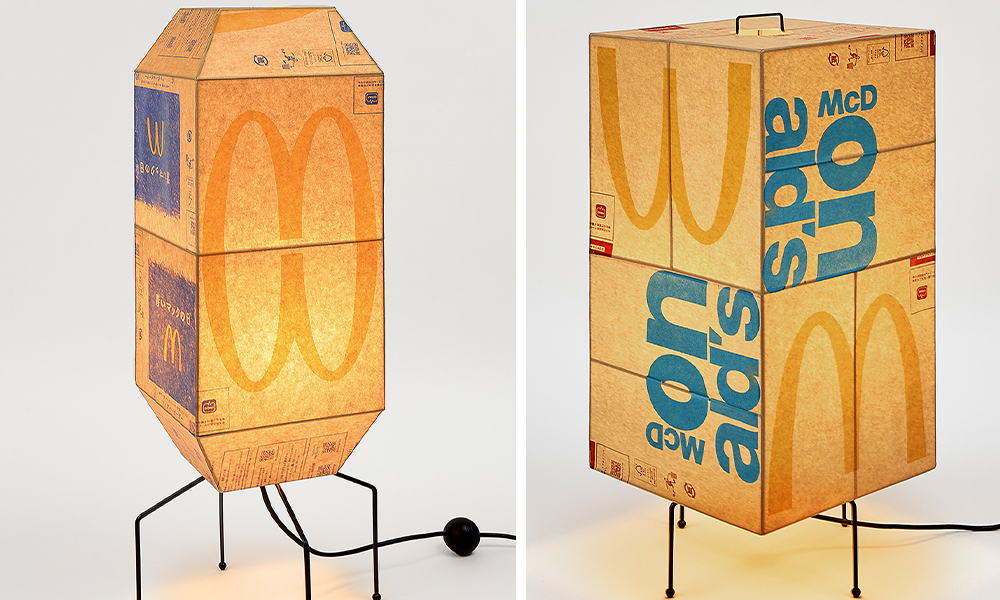 Просто посмотреть: McDonald&#039;s выпустил лампы из бумажных пакетов