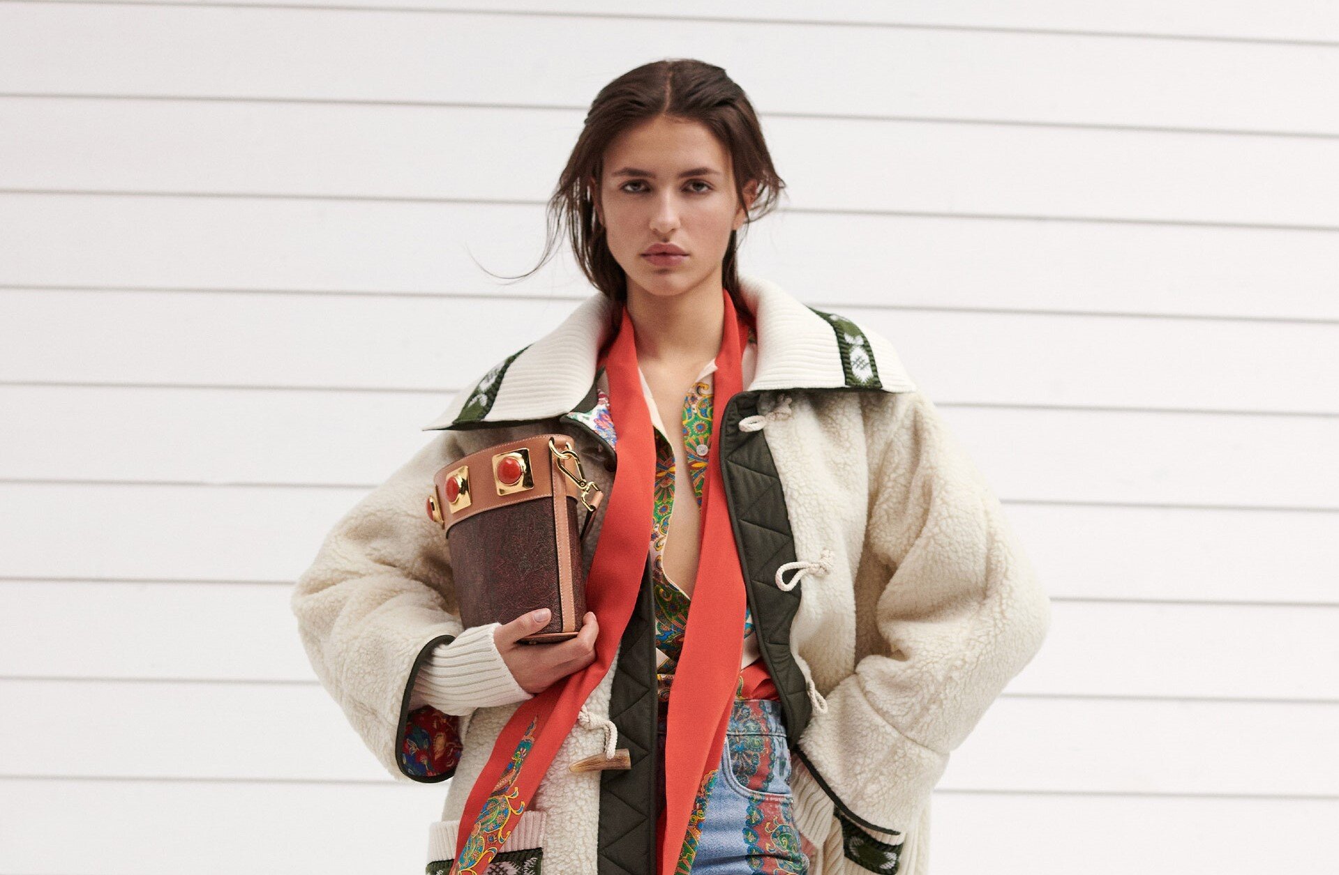  Etro коллекция бренд одежда новинка уют шарф
