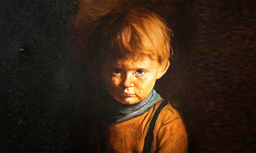 «Плачущий мальчик» – картина, которая вызывает пожары