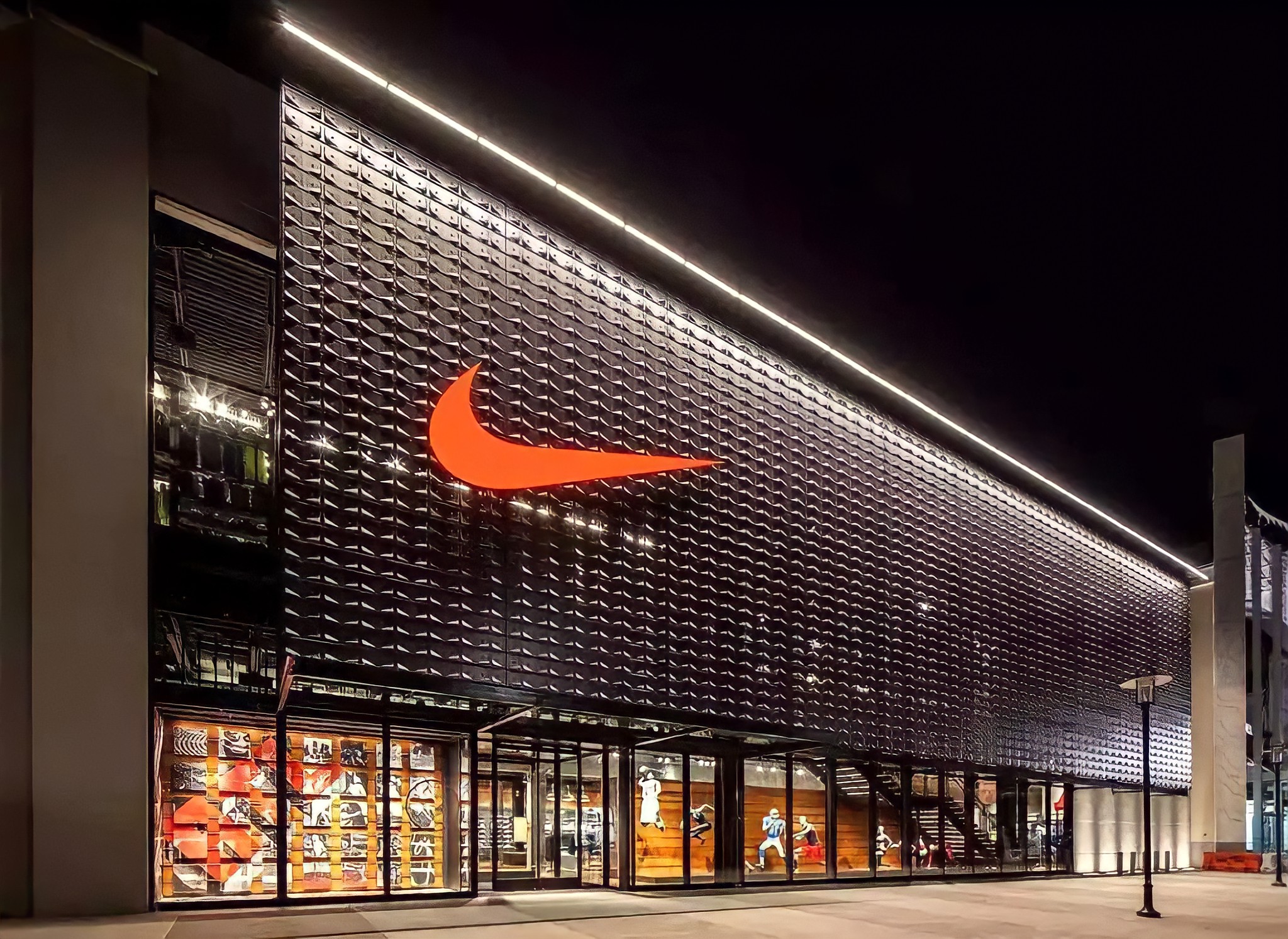 Lit store ru. Главный офис найк в США. Nike Company. Nike Store fasad. Главное здание найк.