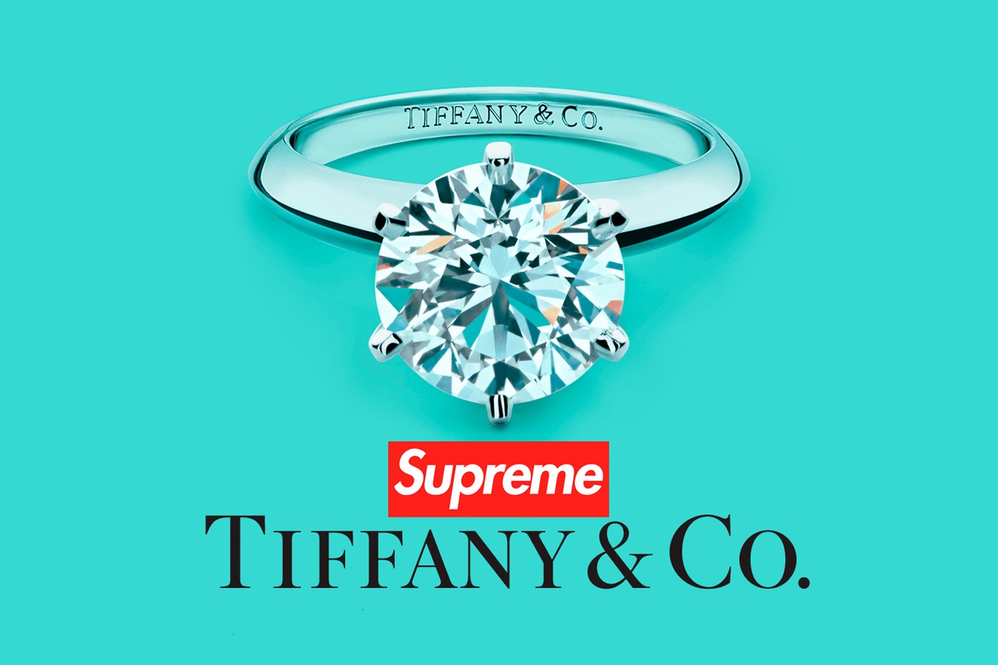 Supreme украшения мода одежда коллаб сотрудничество Tiffany&amp;Co