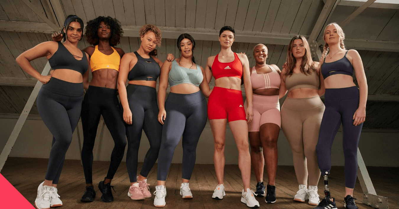 Adidas топик спорт бренд спортивнаяодежда женскаягрудь реклама грудь